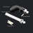 Leather Strap Cutter DIY Leathercraft Hand Cutting Tool Leather Strip Belt Cutter with Aluminium Handle - 5