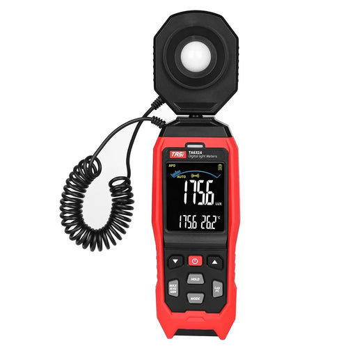 TASI TA632A 0-200000 Lux LCD Digital Light Meter Mini Lux Meter Handheld Illuminometer Luminometer Photometer Luxmeter - 1