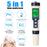 5 in 1 Professional Multi-parameter Testing Meter PH/EC/TDS/Salinity/Thermometer Digital Tester Water Quality Tester - 5
