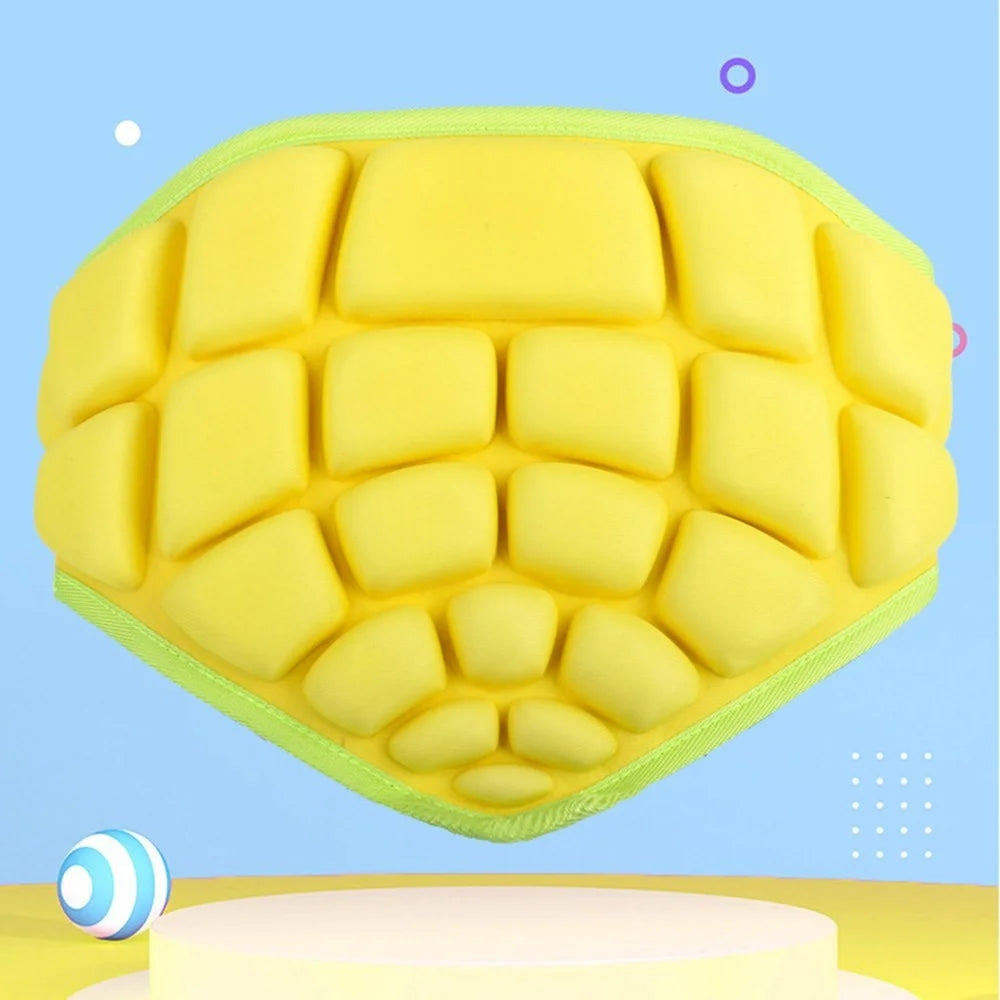 3-12 Children Protection Hip Butt EVA Padded Gear Guard Impact Pad for Ski Ice Skating Snowboard - Yellow - 6