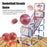 Indoor/Outdoor Basketball Arcade Game Sport Basketball Hoop Single Shot with 2 Basketballs Inflator - 2