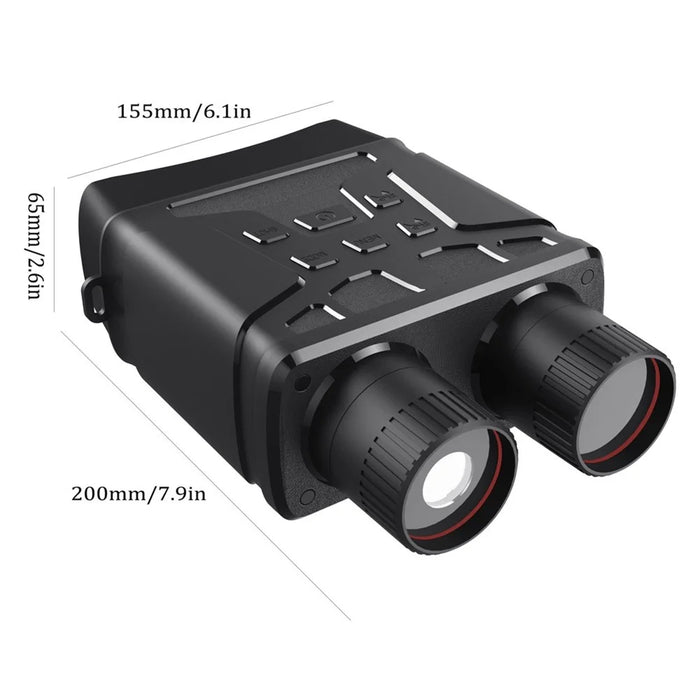 R6 10 Megapixel 1080P Outdoor Night-Vision Infrared Optical Binocular 5X Digital Zoom Photo Video Playback Modes 300m Viewing Distance for Outdoor Hunt Boating Journey - 3