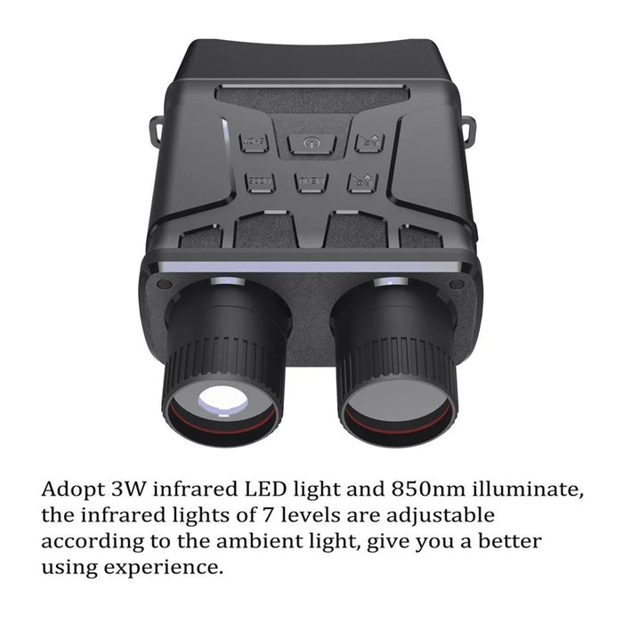 R6 10 Megapixel 1080P Outdoor Night-Vision Infrared Optical Binocular 5X Digital Zoom Photo Video Playback Modes 300m Viewing Distance for Outdoor Hunt Boating Journey - 4
