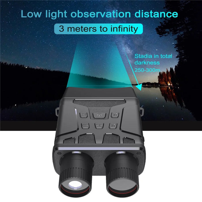 R6 10 Megapixel 1080P Outdoor Night-Vision Infrared Optical Binocular 5X Digital Zoom Photo Video Playback Modes 300m Viewing Distance for Outdoor Hunt Boating Journey - 6