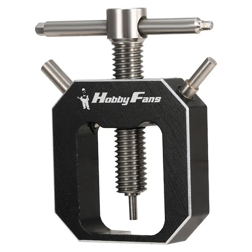 HOBBYFANS Gear Puller Remover for 1/10 HSP HPI Traxxas RC4WD Axial SCX10 Car Hobby Model Motor Pinion Parts - Black - 1