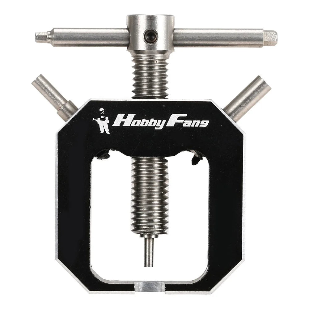 HOBBYFANS Gear Puller Remover for 1/10 HSP HPI Traxxas RC4WD Axial SCX10 Car Hobby Model Motor Pinion Parts - Black - 4