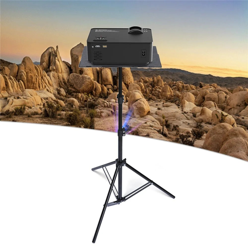 T160 Projector Tripod Stand Adjustable Laptop Floor Stand DJ Equipment Studio Stand Mount Holder - 2
