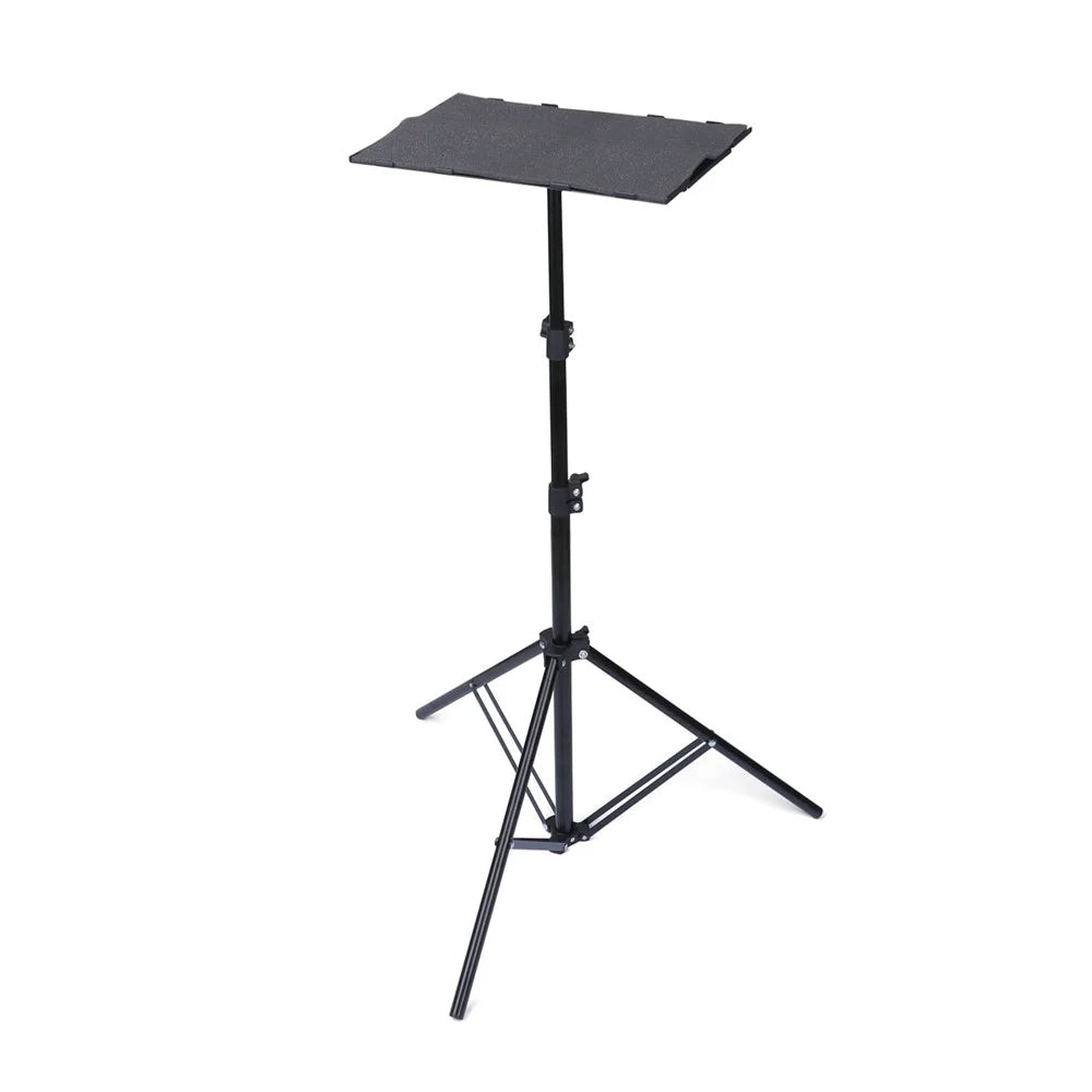 T160 Projector Tripod Stand Adjustable Laptop Floor Stand DJ Equipment Studio Stand Mount Holder - 4