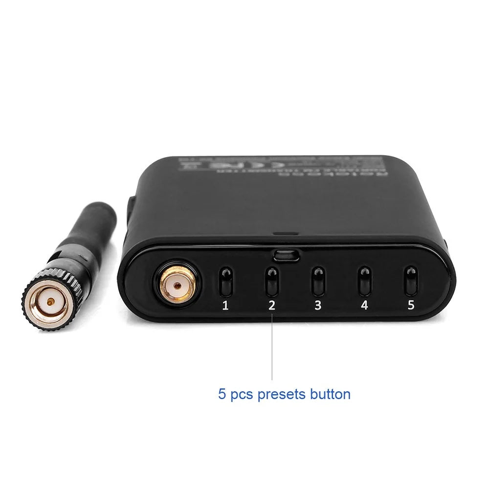 RETEKESS FT11 Handheld FM Transmitter Portable MP3 Broadcast Radio AUX IN TF Card Slot 1500mAh Battery for Car Meeting Tour Guide - 7