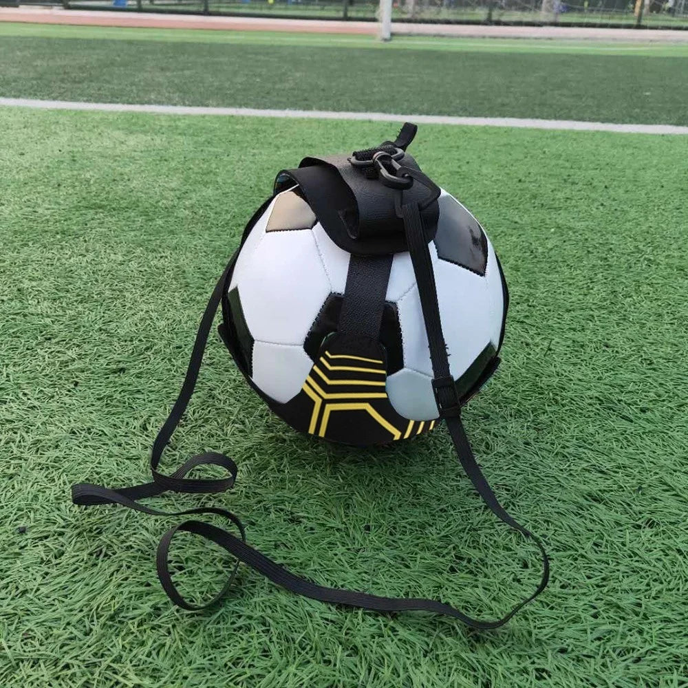 Soccer Trainer Soccer Kick Solo Practicing Soccer Training Aid Equipment with Adjustable Belt - 2