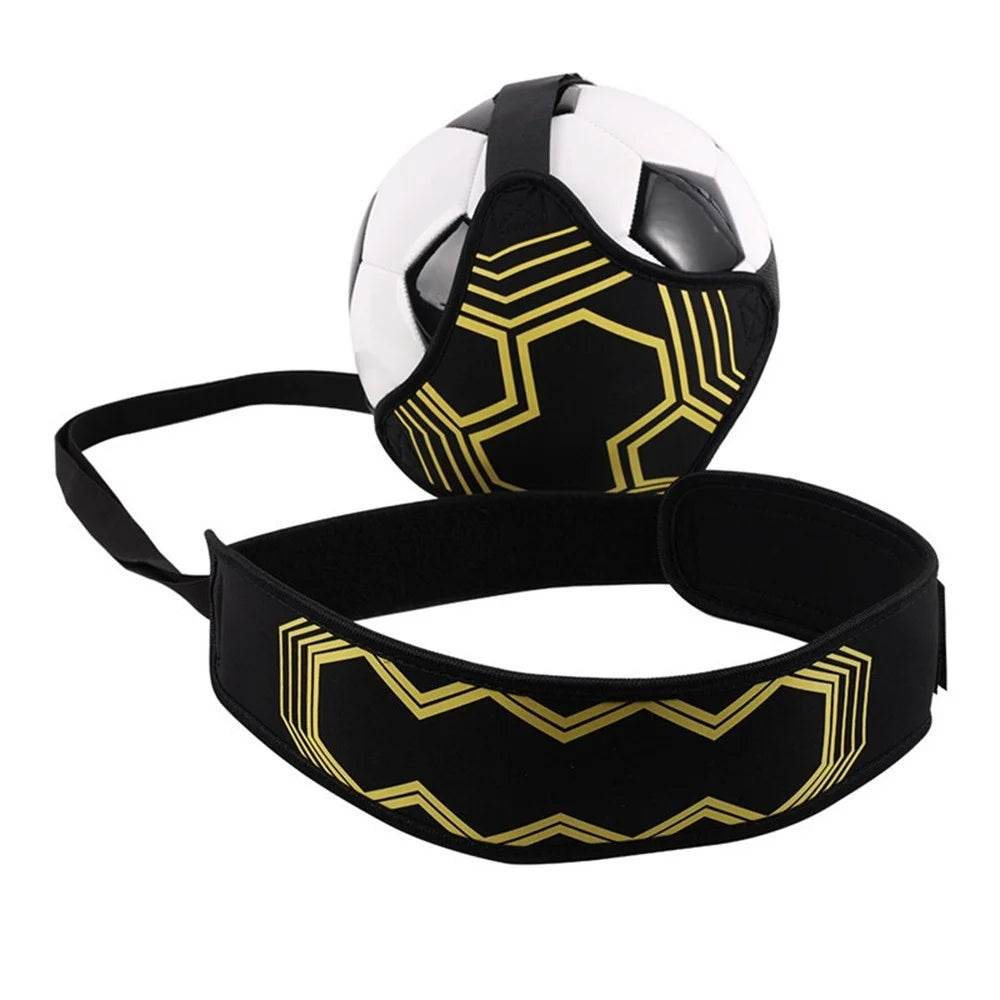 Soccer Trainer Soccer Kick Solo Practicing Soccer Training Aid Equipment with Adjustable Belt - 3