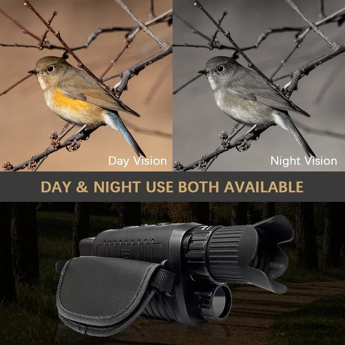 Digital Night Vision Monocular HD Video 1.5 Inch Long Distance Travel Infrared Monocular Save Photos Videos for Outdoor Surveillance - 3