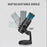 Desktop Mini Condenser Microphone RGB Microphone with Stand for Streaming Podcasting Instrument Recording - 4
