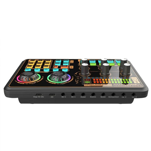 SK600 Audio Interface Audio Mixer BT Wireless Connection External Sound Card for Recording Streaming - 1