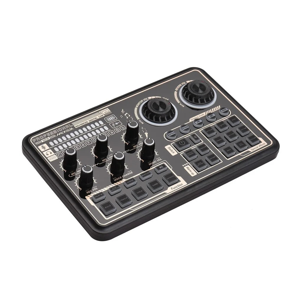 SK600 Audio Interface Audio Mixer BT Wireless Connection External Sound Card for Recording Streaming - 2