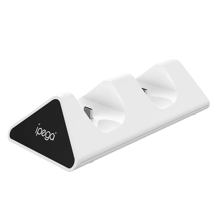 IPEGA PG-P5012 Controller Charging Dock Dual PS5 Controller Charger Station Stand with LED-Indicator - 1