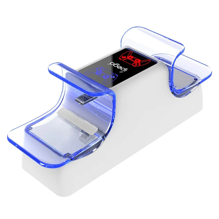 IPEGA PG-P5003 PS5 Controller Charger Station Dual Charger Dock for PlayStation 5 DualSense Controllers with LED Light Indicator - 6