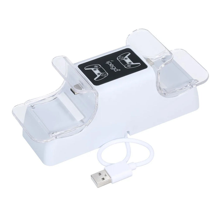 IPEGA PG-P5003 PS5 Controller Charger Station Dual Charger Dock for PlayStation 5 DualSense Controllers with LED Light Indicator - 7