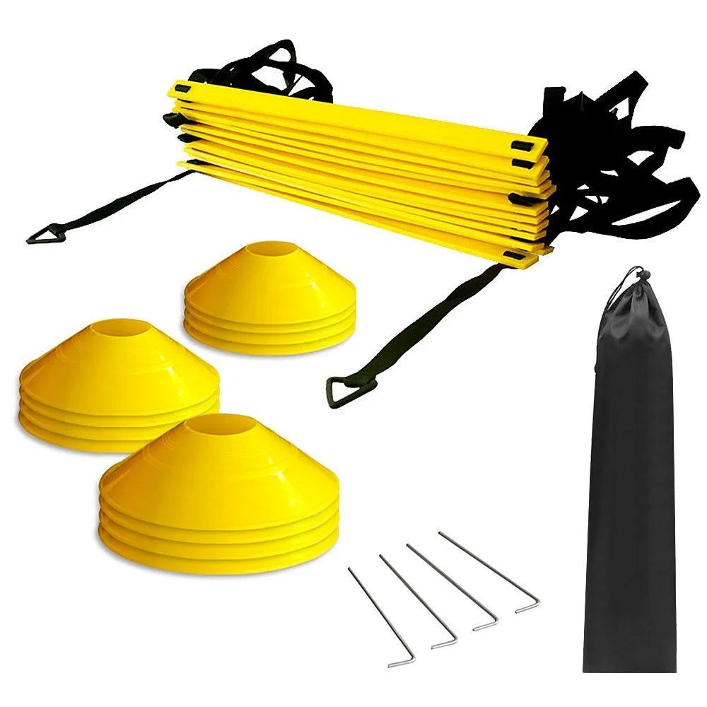 12 Rung Agility Speed Ladder Set 19.7ft for for Soccer Football Fitness Training - 6