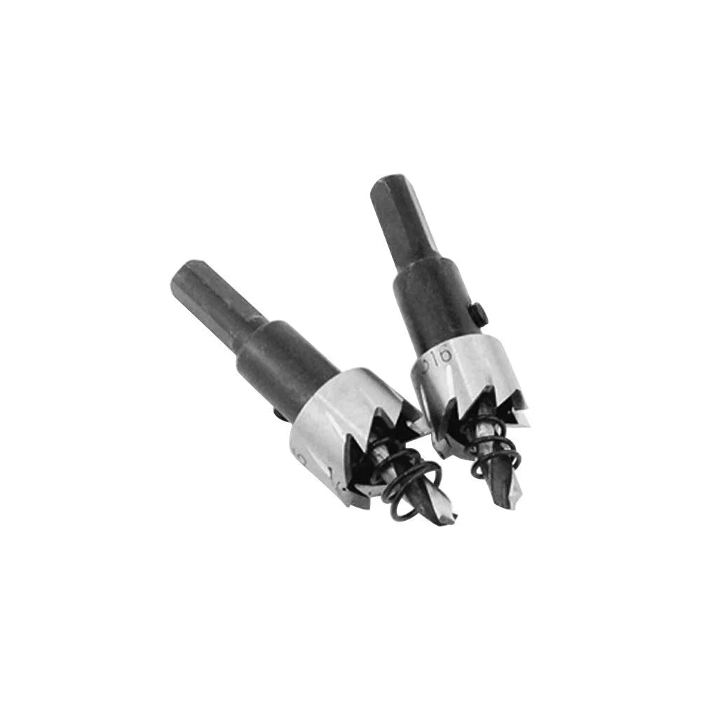 6Pcs High Speed Steel 16/18.5/20/25/30/35mm HSS Drill Bits Hole Saw Set for Stainless Steel Copper Aluminium Fiberglass Wood - 4