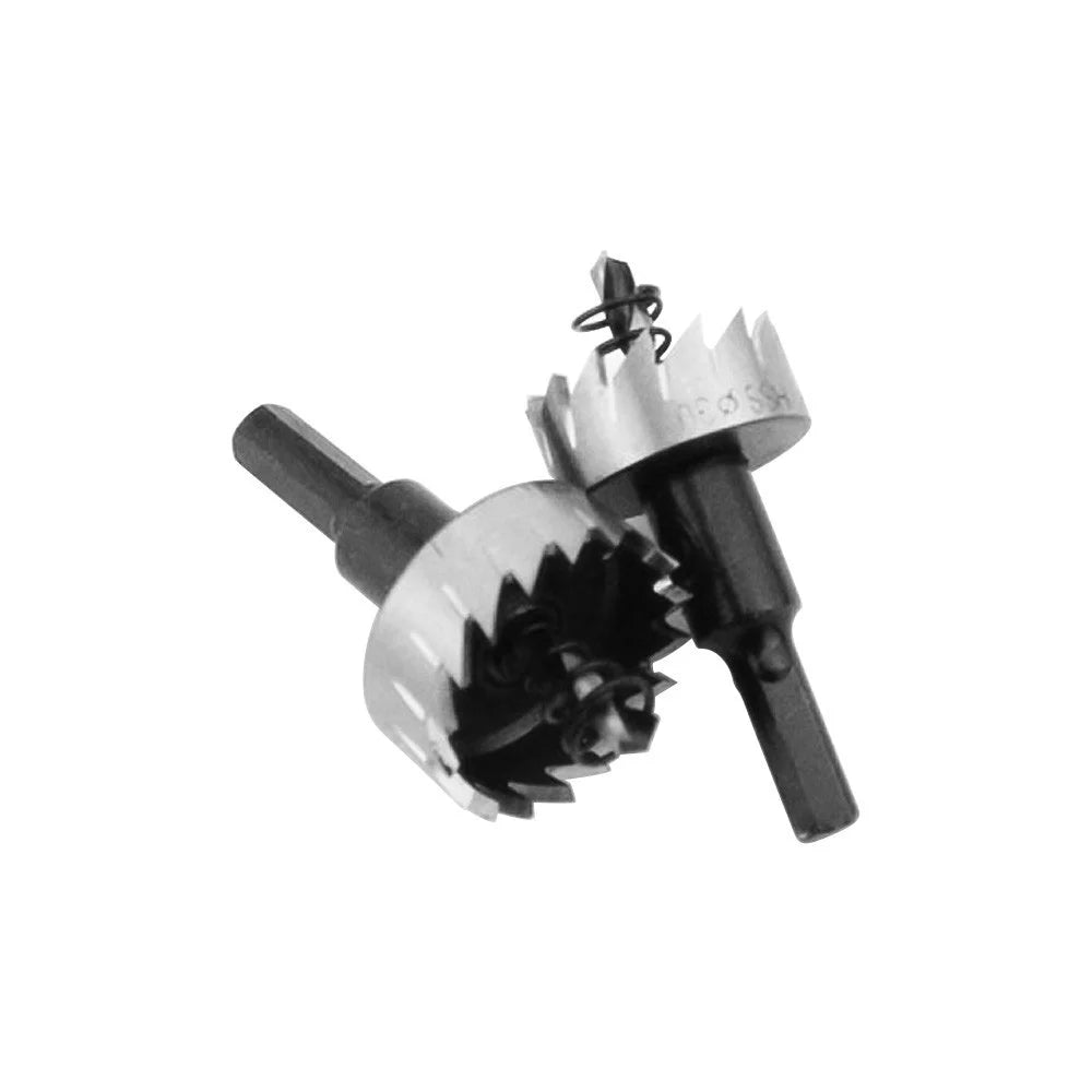 6Pcs High Speed Steel 16/18.5/20/25/30/35mm HSS Drill Bits Hole Saw Set for Stainless Steel Copper Aluminium Fiberglass Wood - 6
