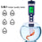 Water Quality Tester 5-in-1 Multi-Parameter Water Testing Meter IP67 Digital LCD Water Quality Monitor PH/TDS/EC/Temperature/Salinity Analyzer Detector - 1