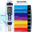 Water Quality Tester 5-in-1 Multi-Parameter Water Testing Meter IP67 Digital LCD Water Quality Monitor PH/TDS/EC/Temperature/Salinity Analyzer Detector - 5