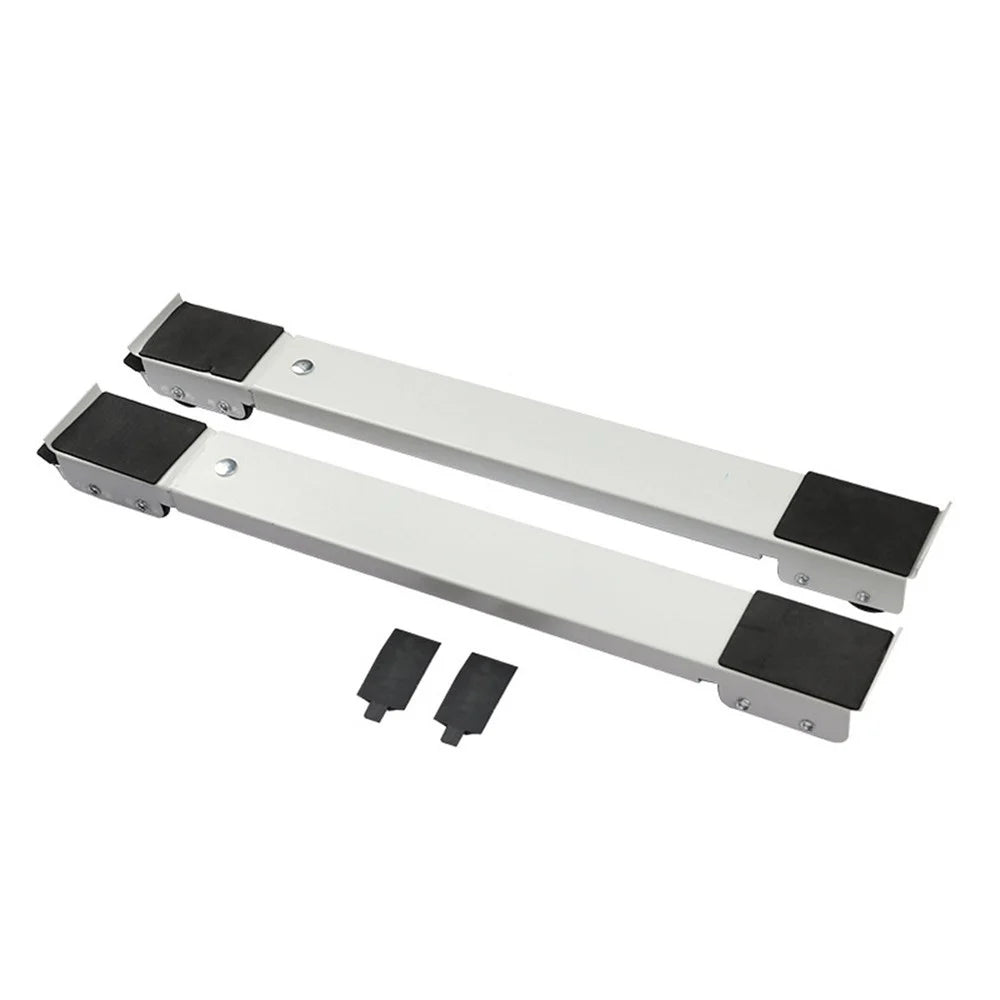 1 Set Home Household Refrigerator Movable Adjustable Stand Moving Base 24-Wheels Roller Bracket - 3