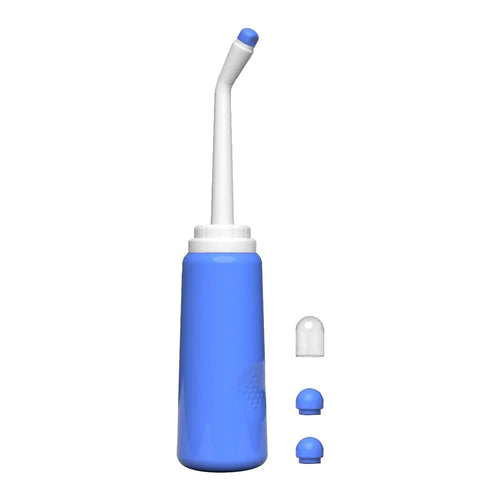 Portable Travel Bidet Electric Mini Atomizer with 2 Nozzle Spray 500ml Cap for Childbirth Cleaner Postpartum Care Driver - 1