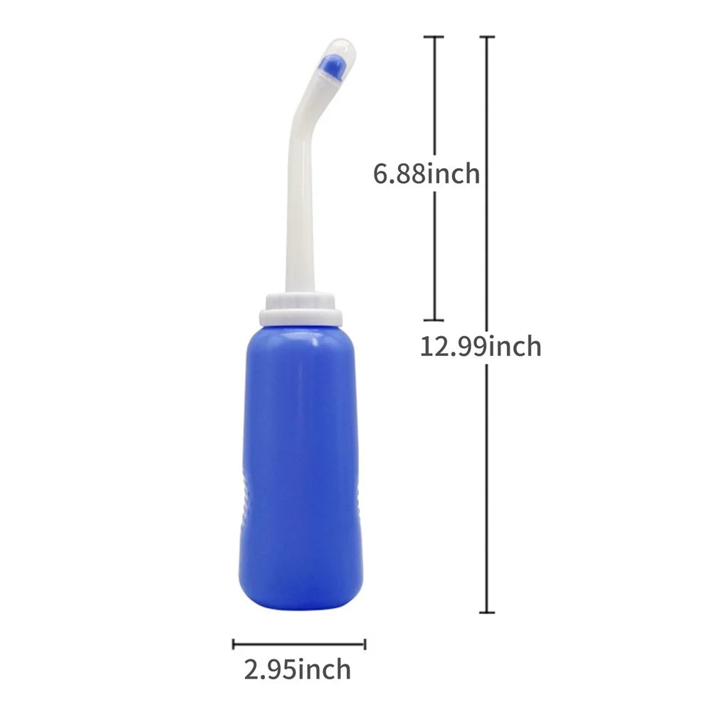 Portable Travel Bidet Electric Mini Atomizer with 2 Nozzle Spray 500ml Cap for Childbirth Cleaner Postpartum Care Driver - 6