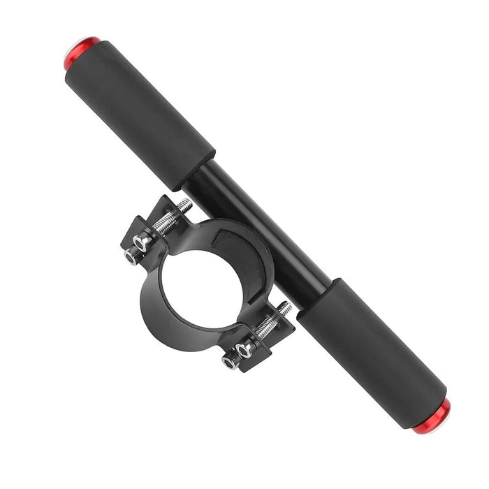 Scooter Kids Handle Grip Bar Non-Slip Adjustable Safe Holder with Warning Light for ES Series/G30 Max Electric Scooters - 7