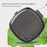 Nonstick Coating Frying Pan Camping Cookware Iron Steak Pot for Outdoor Kitchen Equipment Gear (No FDA Certificate, BPA-free) - Size: L - 4