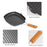 Nonstick Coating Frying Pan Camping Cookware Iron Steak Pot for Outdoor Kitchen Equipment Gear (No FDA Certificate, BPA-free) - Size: L - 7