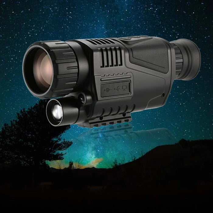 Monocular Telescope 5x40 Multi-functional IR Digital Night Vision HD Scopes with Camera Video Recorder Camcorder Function - 3