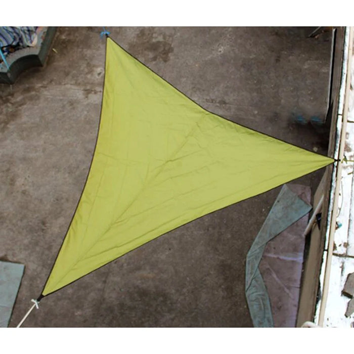 Polyester Durable Outdoor Triangular Sunshade Sail - Orange/3x3x3m - 7