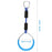 4Pcs Gymnastic Rings Exercise Hoops Obstacle Courses Gym Rings Swing Bar Athletic Dip Rings Strength Workout Training Pull Ups - 2