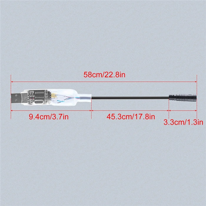For Bafang BBS01 BBS02 BBS03 BBSHD Mid Drive Motor Ebike USB Programming Cable Motor Programmed Cable - 7