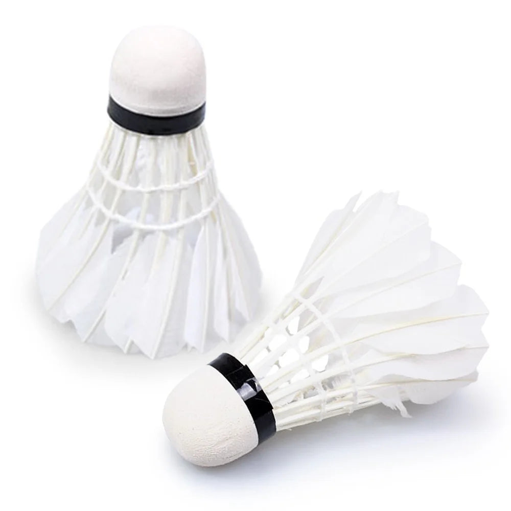 12Pcs Feather Badminton Shuttlecocks High Speed Badminton Balls for Indoor Outdoor Sports - 2