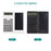Calculator with LCD Writing Tablet 10 Digits Display Desktop Calculator with Stylus Erase Button - Black - 4