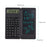 Calculator with LCD Writing Tablet 10 Digits Display Desktop Calculator with Stylus Erase Button - Black - 5