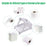 Label Holder Thermal Label Holder for Rolls and Fan-Fold Labels Work with Desktop Label Printers - 7