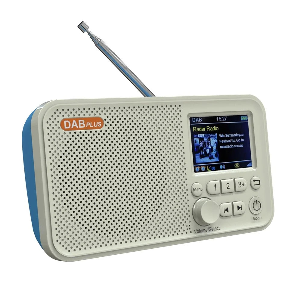 Portable Radio Digital Tuning AM/FM Stereo Radio Player Rechargeable Supports TF USB Port, Sleep Timer - 1
