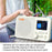 Portable Radio Digital Tuning AM/FM Stereo Radio Player Rechargeable Supports TF USB Port, Sleep Timer - 4
