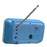 Portable Radio Digital Tuning AM/FM Stereo Radio Player Rechargeable Supports TF USB Port, Sleep Timer - 6