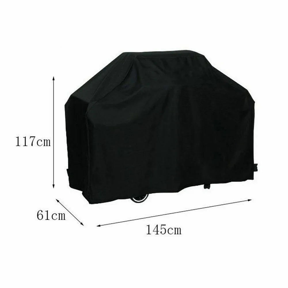 BBQ Cover 57-inch Heavy Duty Waterproof Barbecue Grill Cover Outdoor Gas Charcoal Gill Protector - 4
