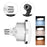 Tabletop Photography LED Lighting Kit with High Power 85W Light Bulb Dimmable 3200K-5500K + E27 Lamp Socket + Desktop Stand + Flexible Remote Control for Home Studio Photography - EU Plug - 4