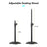 Tabletop Photography LED Lighting Kit with High Power 85W Light Bulb Dimmable 3200K-5500K + E27 Lamp Socket + Desktop Stand + Flexible Remote Control for Home Studio Photography - EU Plug - 5