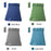 Portable 2 Person Camping Mat Air Mattress with Air Pillow Built-in Foot Pump Backpacking Sleeping Pad - Dark Blue - 7
