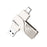 LENOVO THINKPLUS USB C Flash Drive 128GB USB3.0 U Disk TPCU301 Dual-port Memory Stick for Tablet PC Laptop Computer - 128GB - 1