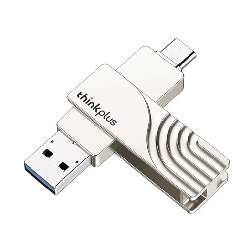 LENOVO THINKPLUS USB C Flash Drive 128GB USB3.0 U Disk TPCU301 Dual-port Memory Stick for Tablet PC Laptop Computer - 128GB - 2